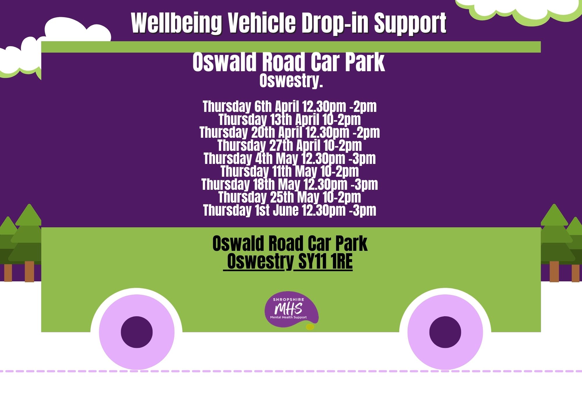 Shropshire Mental Health Support ‘in the bus’ | Oswestry and borders ...